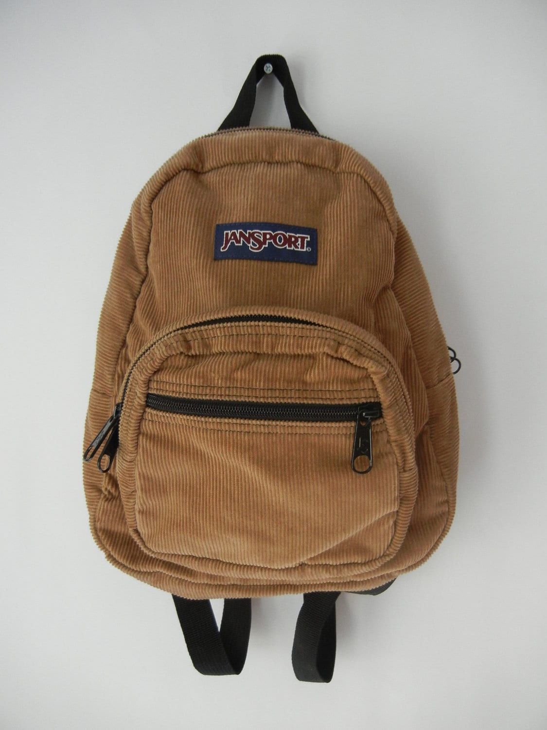 Jansport Mini Backpack Tan Corduroy 