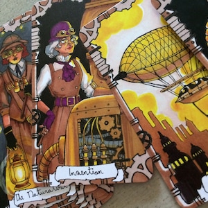 Cartes de tarot steampunk - Arcanes majeurs