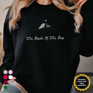 Good Omens Inspired Celestial Unisex Sweatshirt, Ineffable Husbands Jumper, Angel Aziraphale Demon Crowley Pullover, Heavy Blend Crewneck,