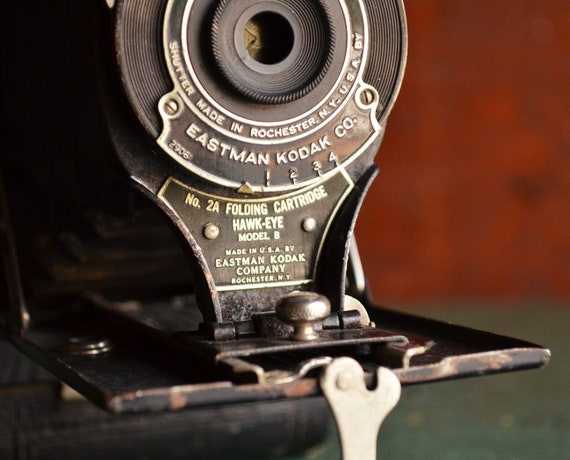 フィルムカメラ Eastman kodak Hawkeye no. 2 Model b Eastman Kodak No. 2A Folding Cartridge Hawkeye Model B
