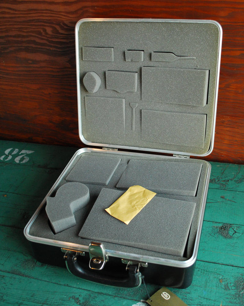 Black Clamshell Checkmate Boltaron Locking Camera Case, Unused Vintage ...