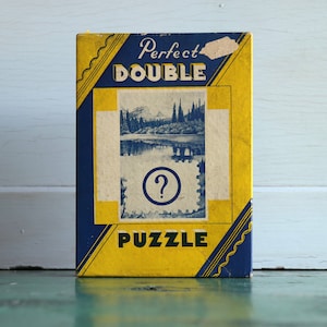 Double Picture Jigsaw Puzzle,  Perfect Double Puzzle No. 102