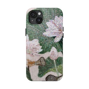 Floral Lotus Phone Cases for Nature Lovers, Tough Protective Cases, Unique Floral Gifts, Eco-Friendly Tech Accessories, Stylish Design