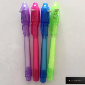 2-in-1 Magic Purple Light Pen – UV Black Light Invisible Ink Drawing Toy for Kids – Fun & Educational Learning Tool