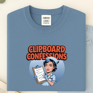 Comfort Colors Nurse Tshirt, Medical Worker Graphic Tee, Nursing School Gift, Healthcare Appreciation Clothing