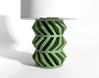 Table Lamp, Bedside Ambient Lighting, Sculptural Desktop Accent,  Home Lightening Stylish Solution