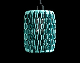 Pendant Light, Contemporary Hanging Ceiling Light, Modern LED Kitchen Island Illumination, Sculptural Warm Glow