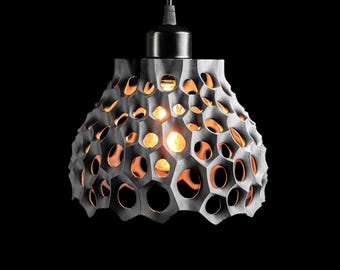 Pendant Light, Contemporary Hanging Lamp, Kitchen Island Lighting Fixture, Entryway Sculptural Shade