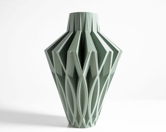 Modern Vase, Sculptural Home Decor, Minimalist Centerpiece, Elegant Plant Holder, Special Occasion or Party
