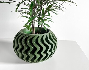 Minimalist Modern Planter, Succulent Container, Indoor Herb Holder, Small Apartment or Office Planter