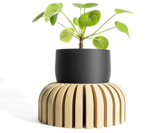 Multi Purpose Planter Pot, Contemporary Scandinavian Minimalist Indoor Planters, Minimal Succulent Desk Organizer