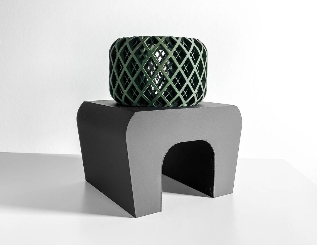 Modern Plant Riser Modern Plant Stand, Indoor Planter Riser, Minimalist Display, Mid ...
