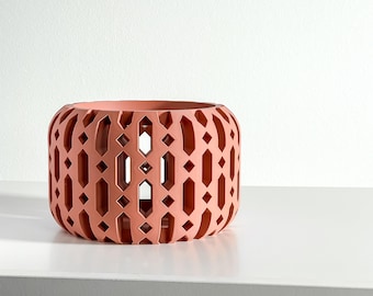 Orchid Pot Root-View Planter, Healthy Breathable Modern Plant Holder, Indoor Fresh Sculptural Potation
