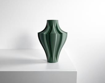 Jarrón de estilo minimalista nórdico, florero moderno, elegante decoración de mesa, acento artístico para el espacio, elegante