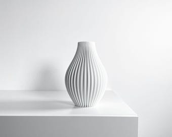 Vase, Contemporary Tabletop Flower Holder, Mantel Accent, Preserved Stems Showpiece, Nordic Style Vase