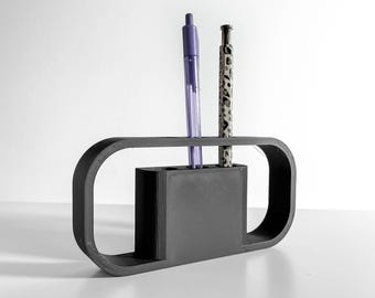 Pen Holder Workspace Organizer, Contemporary Pencil Container For Office Workstation