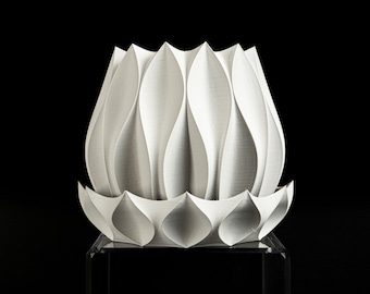 Maceta arquitectónica, soporte para suculentas en la mesita de noche, contenedor grande para hierbas de interior, organizador de vegetación distintivo