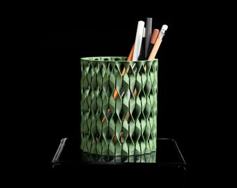 Pen Holder, Desk Organizer Pencil Cup, Workspace Organization Solution, Study Craft Supply Container
