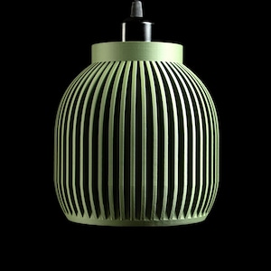 Minimalist Pendant Light, Sculptural Ceiling Shade, Ambient Hanging Lamp Kitchen Island, Dining Room