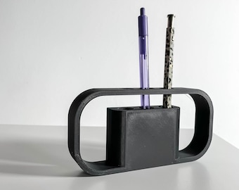 Pen Holder Workspace Organizer, Contemporary Pencil Container For Office Workstation
