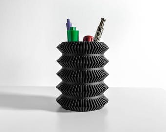 Pen Holder Desk Organizer, Pencil Cup, Minimalist Office Container, Home Desk Tidy, Workspace Accessories