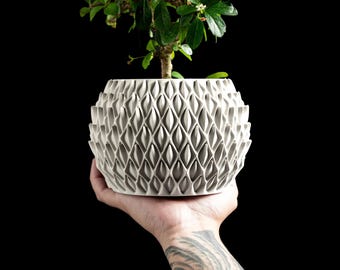 Maceta para suculentas, soporte para hierbas de interior, contenedor de bambú para jardín, espacio creativo para apartamentos pequeños
