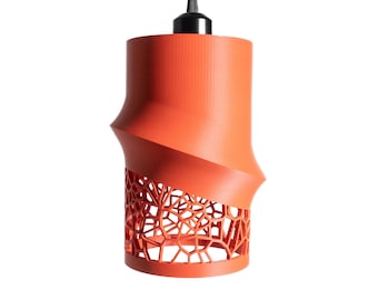 Pendant Light, Contemporary Hanging Lamp, Sculptural Minimalist Ceiling Fixture Design, Dining Room Island Lighting