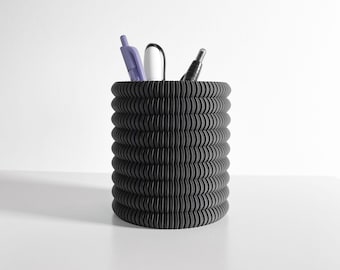 Makeup Brush Holder, Pen Cup, Desktop Tidy, Toothbrush Stand, Eco Nordic Home Organizer Gift