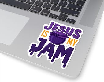 Jesus is my Jam (Grape) - Christian Digital Download | svg, png, jpeg, pdf | Faith-Based Design