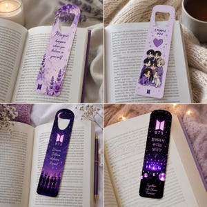 Bts Bookmarks - Etsy