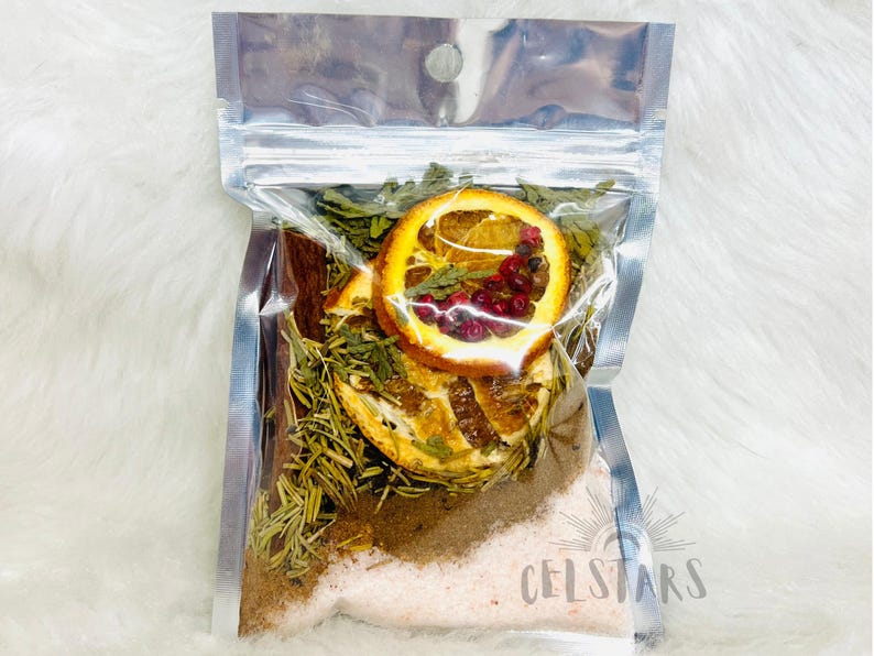 Intention Simmer Pots Witchy Spell herbal Simmer Pot Ritual Reiki Infused Simmer pot herbs Tis The Season