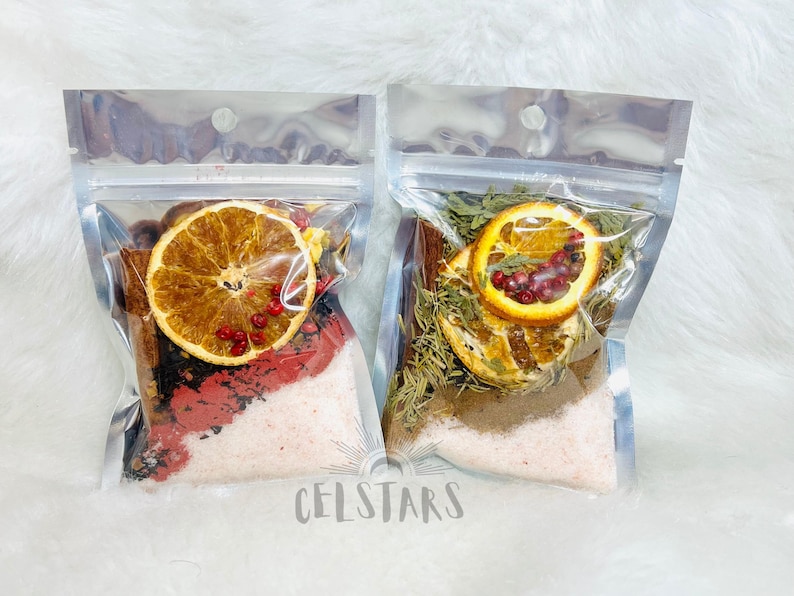 Intention Simmer Pots Witchy Spell herbal Simmer Pot Ritual Reiki Infused Simmer pot herbs image 9