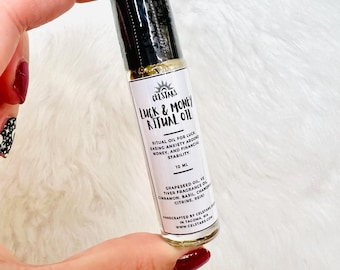 Olio rituale per fortuna e denaro: olio profumato per fortuna, denaro, successo, prosperità, ricchezza, profumo di vetiver