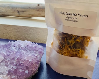 Calendula Flowers: Witchcraft Spell Herb (.3 oz)