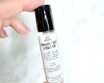Ananas-Salbei Ritualöl Rollerball 10mL Für reinigende Energie, aufbauende Energie, Sommerduft, Parfümöl