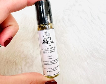 Uplift Ritual Oil: For uplifting energy Revitalization Rejuvenation perfume oil Citron and Mandarin Scent