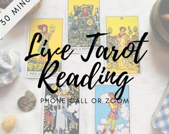30 Minute Live Tarot Reading Celtic Cross Divination Tarot Cards Intuitive Spread Guidance Insight Question Guidance