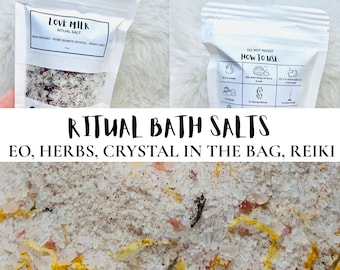 Ritual Bath Salts Epsom Salt Bath Ritual Salts