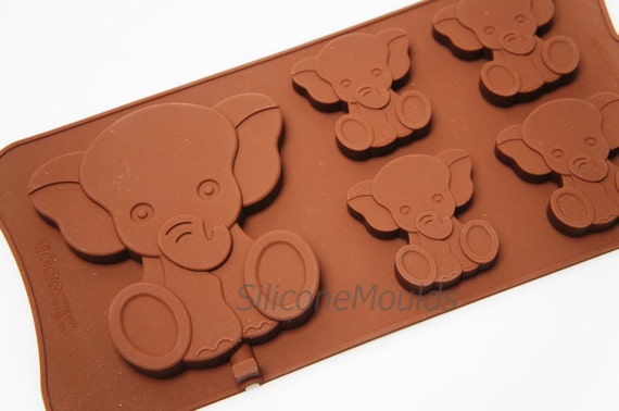Lovely Baby Silicone Soap Mold 6 Cavities Baby Soap Mold Silicone