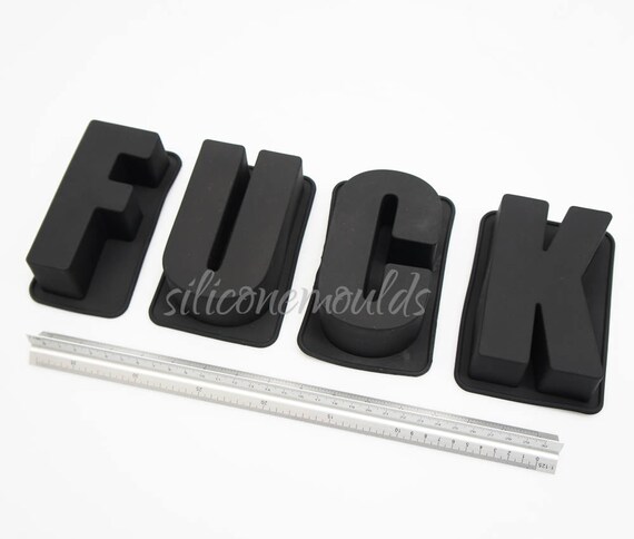 LOVE Alphabet Letters Word Silicone Mould Molds for Cake Resin Chocolate