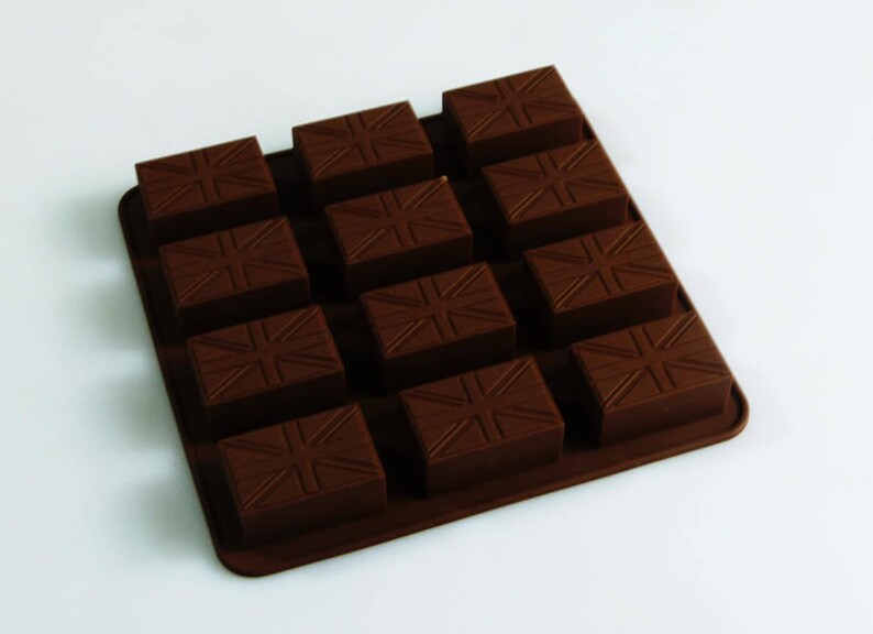 Union Jack Flag BRITISH Chocolate Candy Silicone Bakeware Etsy