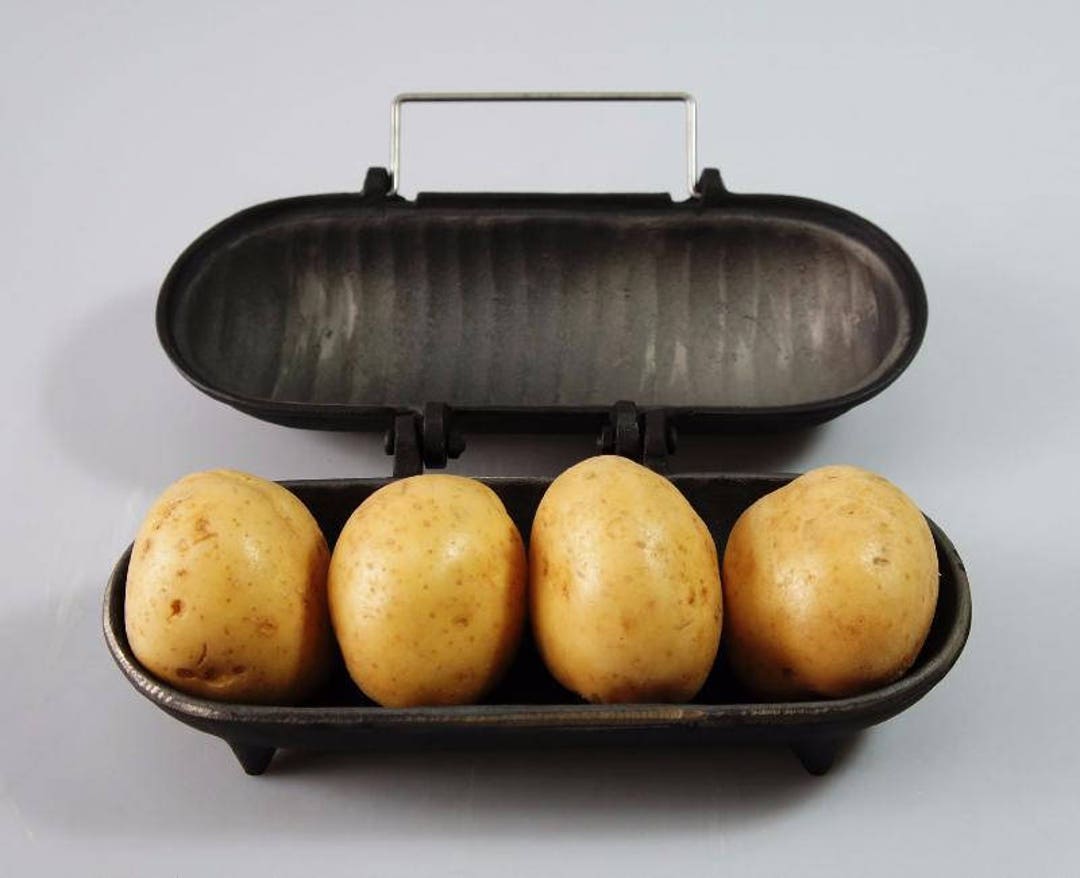 LARGE Cast Iron Baked Potato Cooker for Wood Burners Multi - Etsy