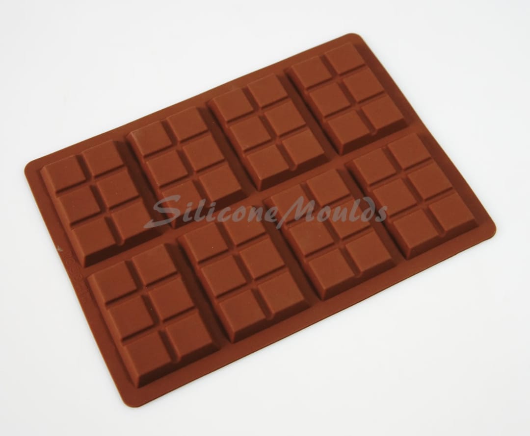 8 Cell 6 Section Chocolate Bar 35g Candy Snap Bar / Wax Melts ...