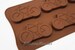 6 cell large BICYCLE Sports Cycling Bike Silicone Bakeware Mould Candy Cake Mold Cupcake Toppers / Resin / Wax / Soap 