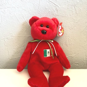 Ty beanie bear Osito the Mexico bear