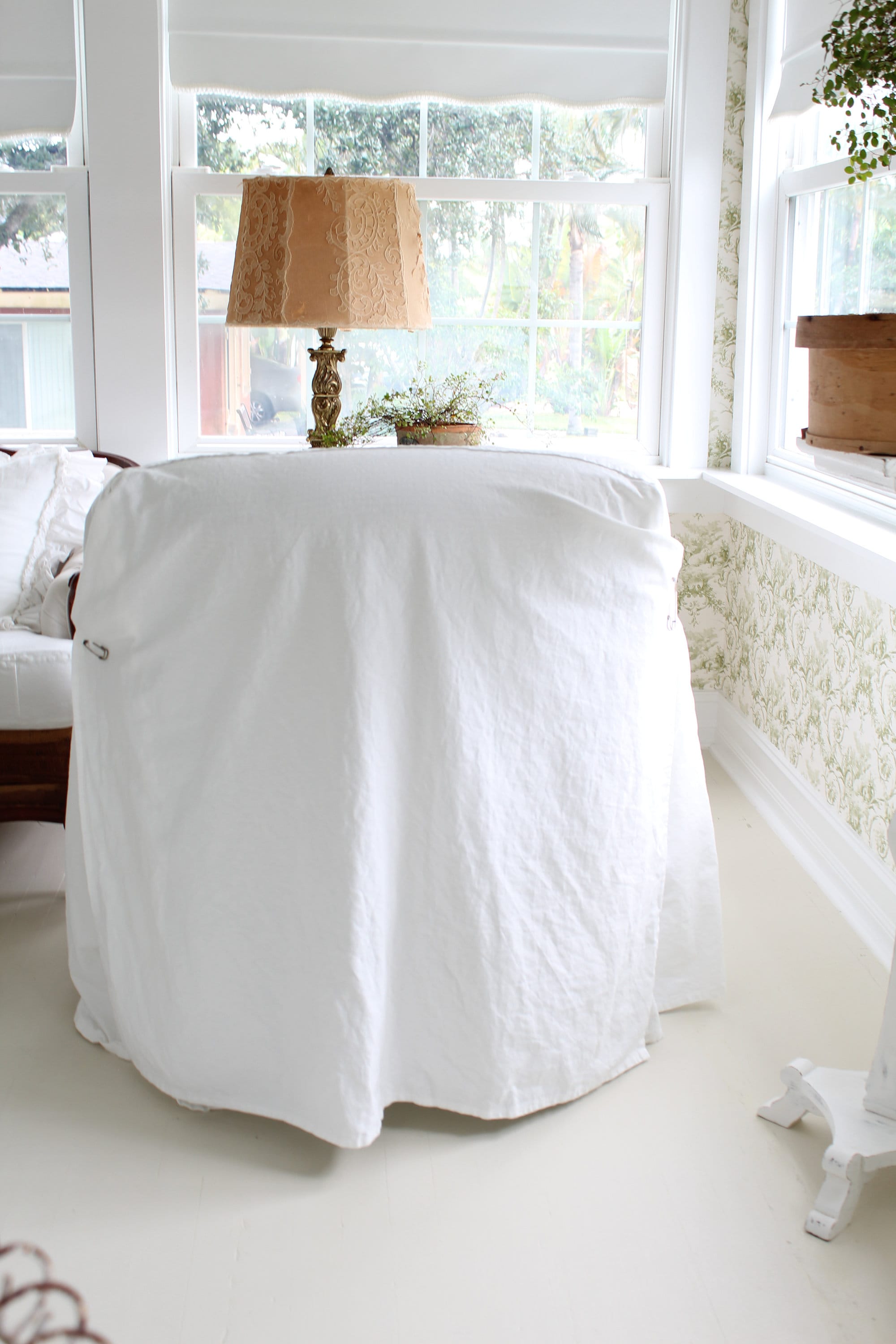 STRAIGHT Slipcover sofa Slipcover Sofa Cover Sofa Scarf Etsy Canada