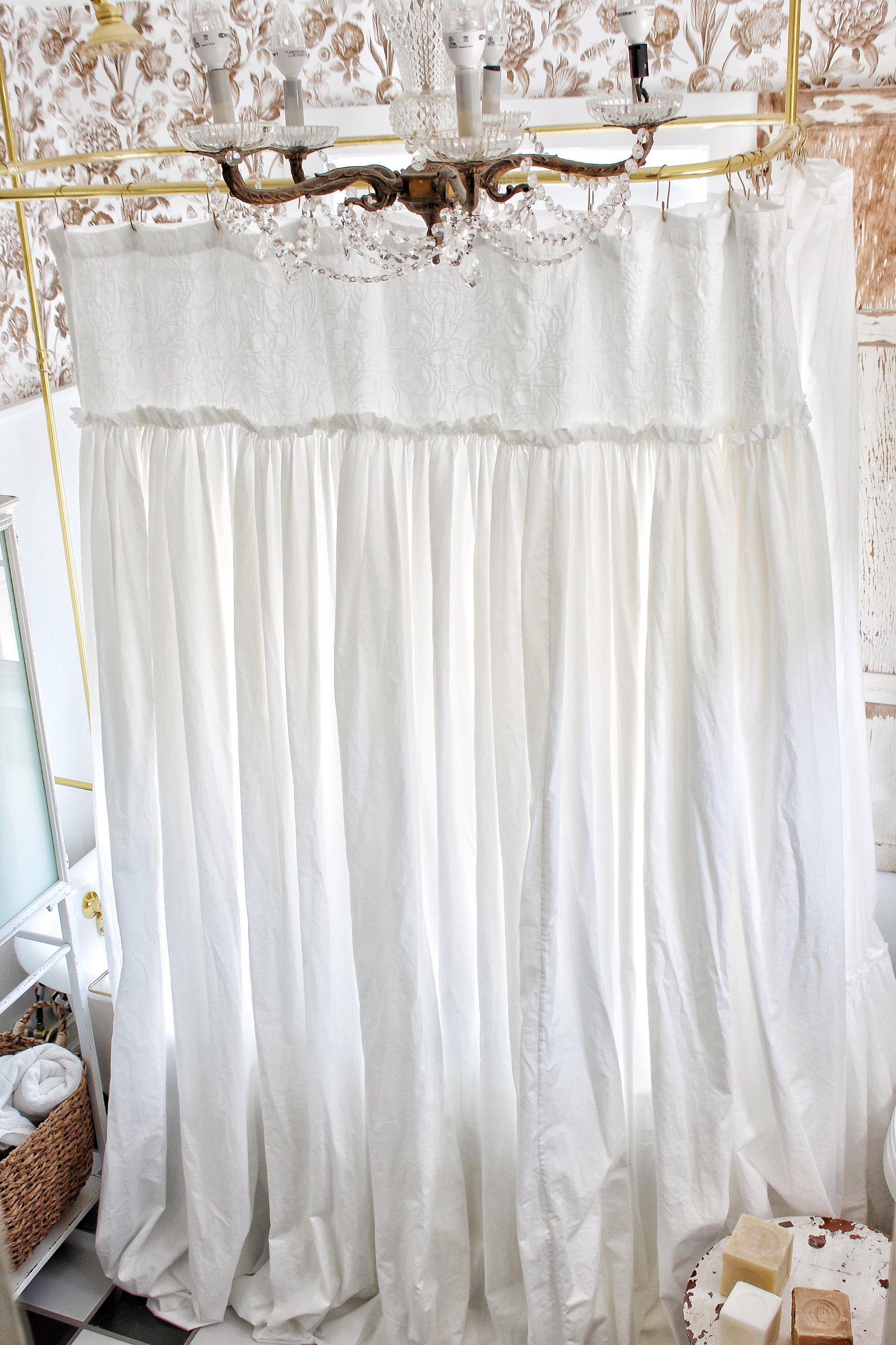 Here's How We Made An Extra Long Shower Curtain (+ 17 Favorites