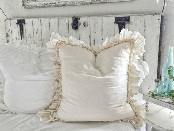 Shabby chic top pillow cases