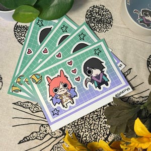 Settphel Sticker Sheet | 2&quot; vinyl | League of Legends | Sett Aphelios