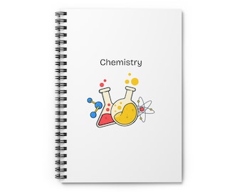 Chemistry Spiral Notebook: Student Science Journal (6" x 8")